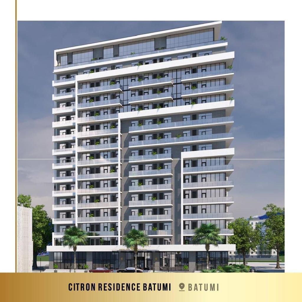 Apartments in Batumi: black frame for sale in Batumi Citron Residence,  Grigol Eliavas 49 - House